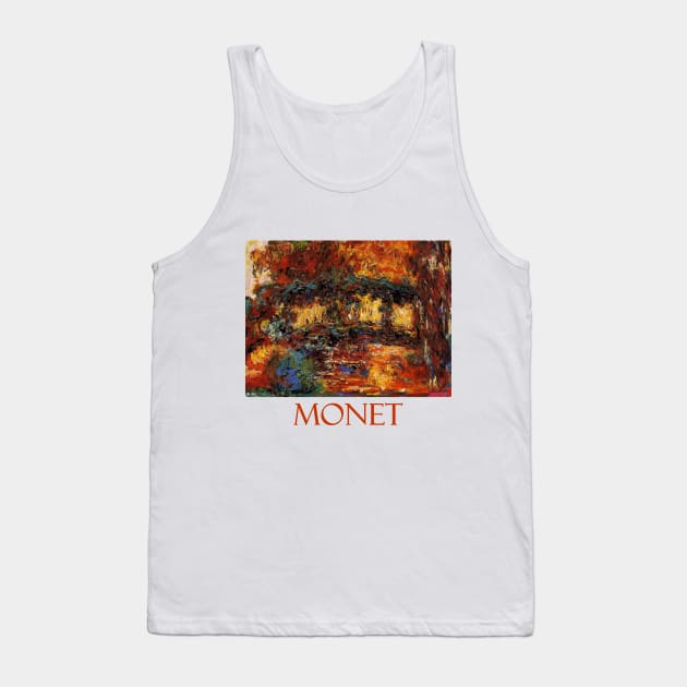 The Japanese Bridge (1918) by Claude Monet Tank Top by Naves